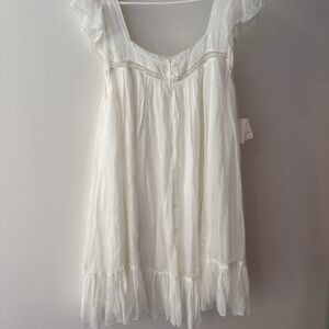 FREE PEOPLE Women's White Dress Tunic